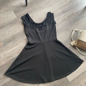Ambiance Apparel Black Lace Dress
